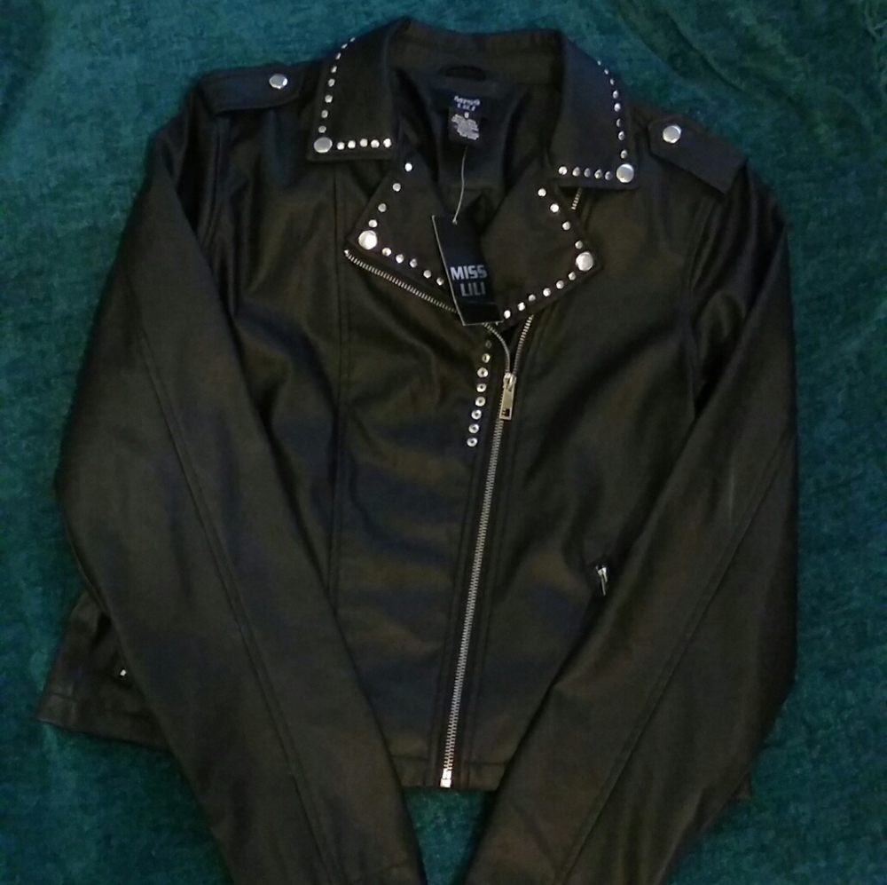 Women's Faux Leather Jacket